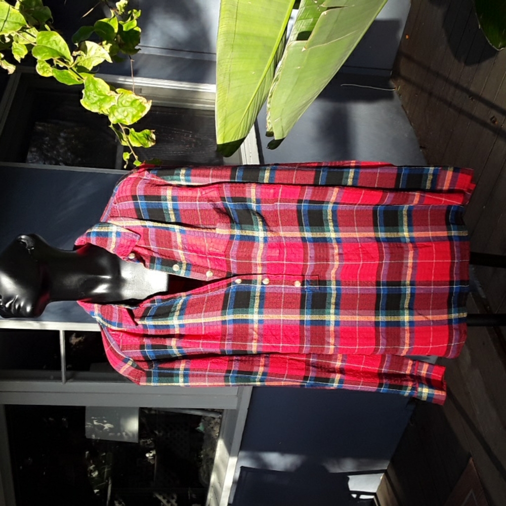 beachlunch lounge flannel shirt medium